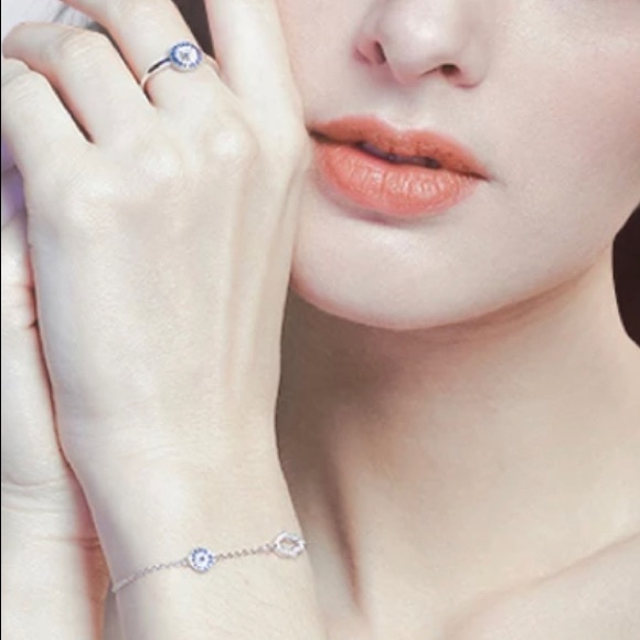 🪬New Lucky Evil Eye Hamsa Hand Bracelets 925 Sterling Silver🧿 - Picture 3 of 12